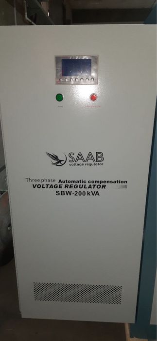 Стабилизатор напряжения 380 вольт SAAB SBW 300kVa sifatli mahsulot