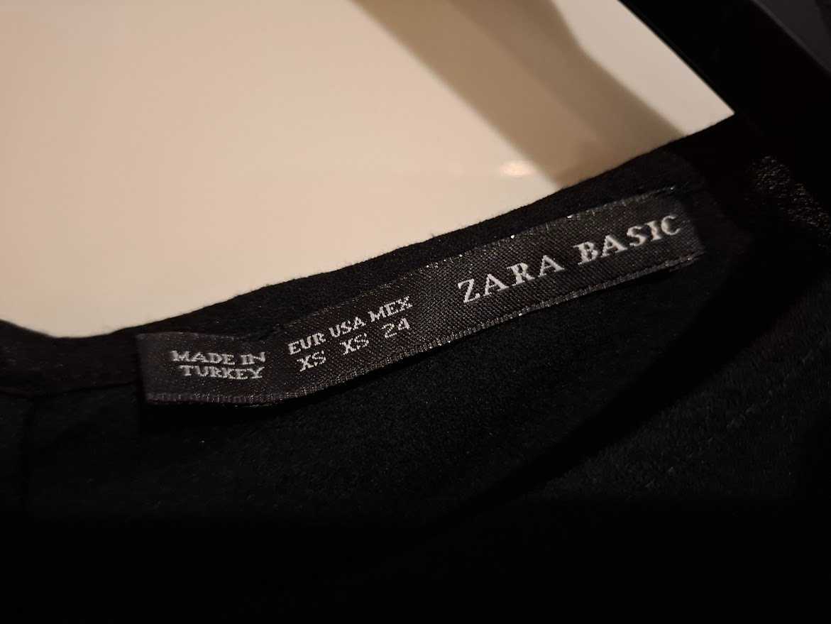 Черна блуза ZARA, размер XS