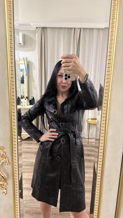 Плащ натуральная кожа 42 -44 размер