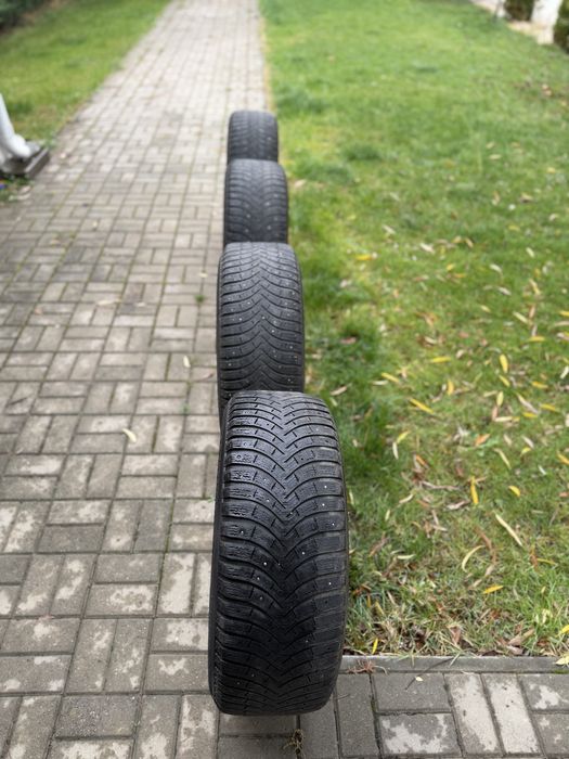 Jante + Cauciucuri iarna 255/55/18 Volkswagen Touareg 5x112 ET 53