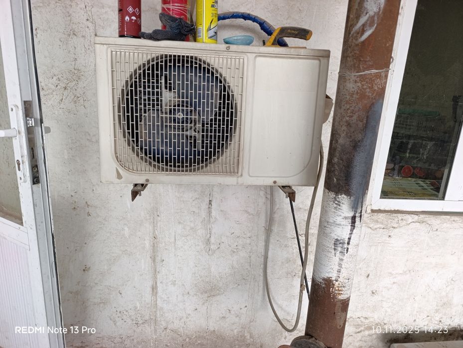 Кондиционер в рабочем состоянии.