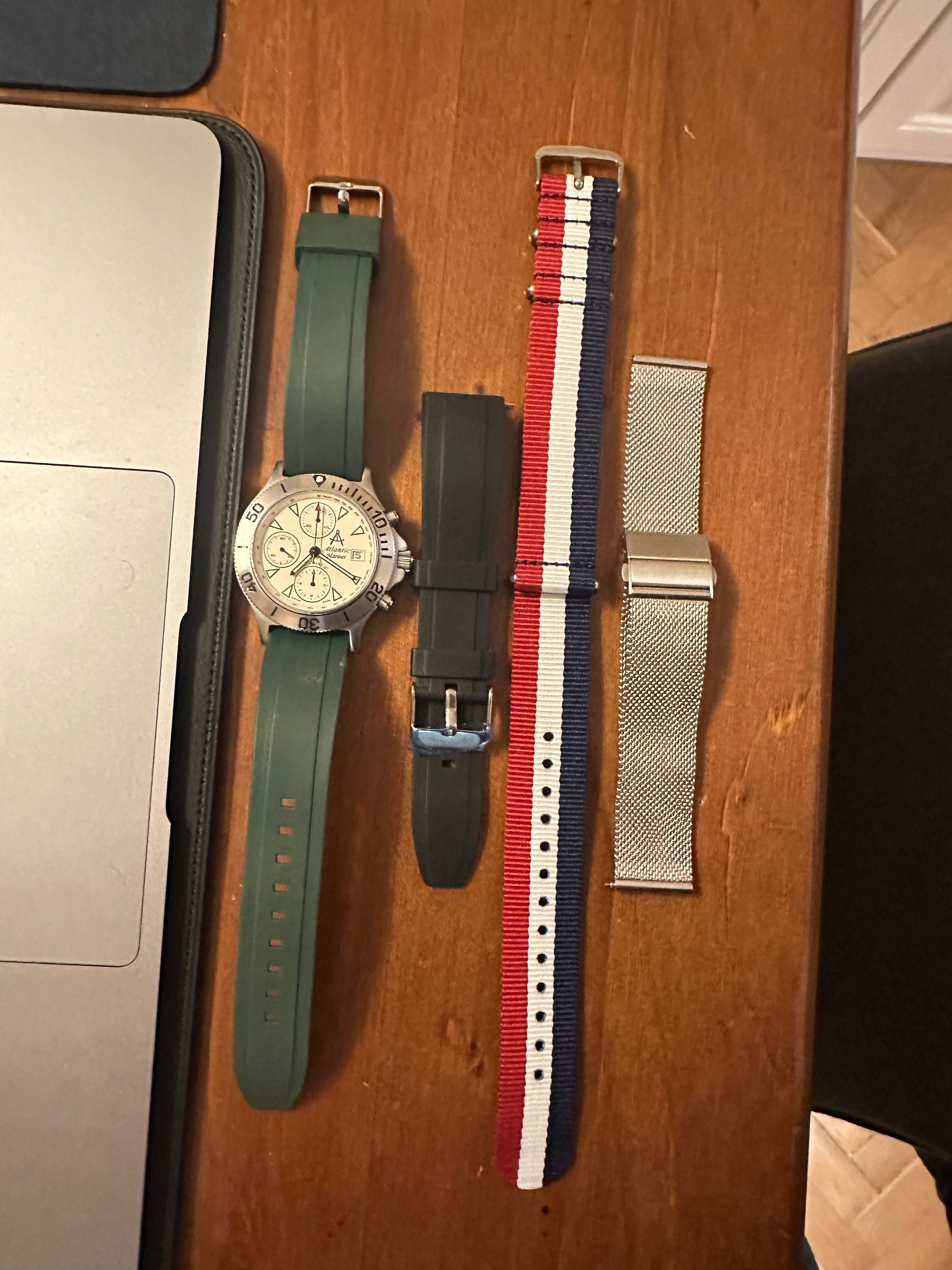 Atlantic Mariner Chronograph Automatic Valjoux 7750