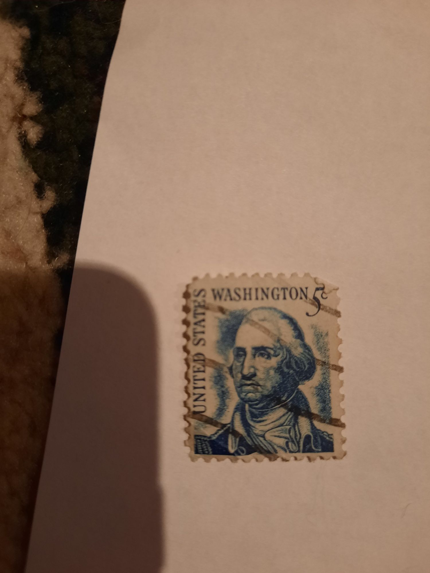 Super ofertă timbru 5centi George Washington