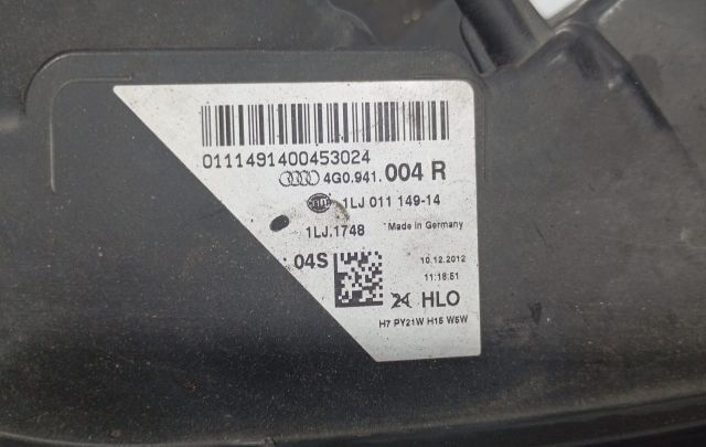 Far dreapta 4G0941004R Audi A6 allroad C7 [2012 - 2014]