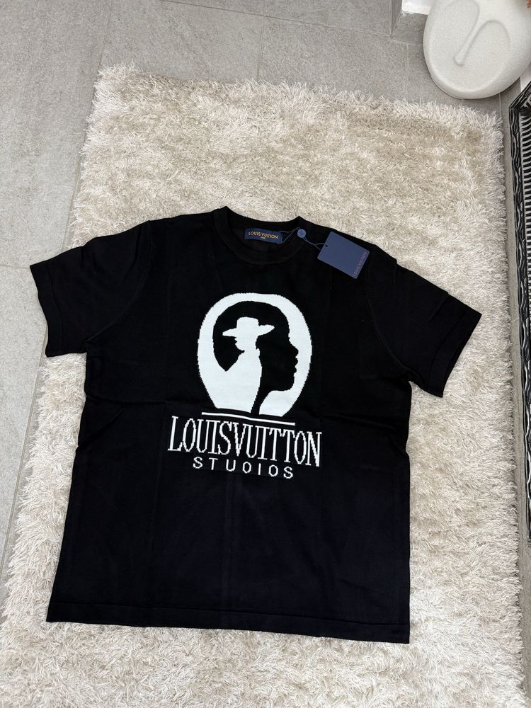 Tricou Louis Vuitton bumbac 100% tricotat Premium colectie noua