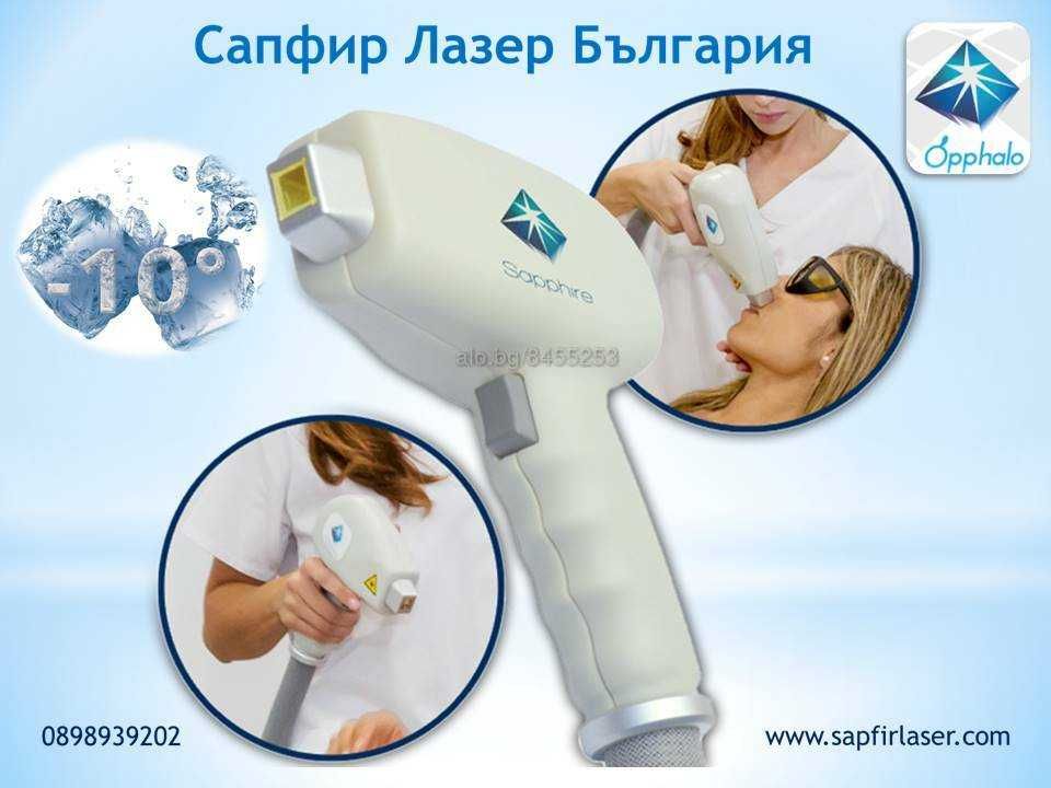 Диоден Лазер № 1 в България Sapphire LS 1200 Испания