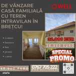 De vânzare casă familială cu teren intravilan în Brețcu!