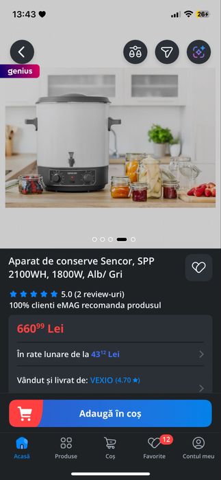 Aparat de conservare