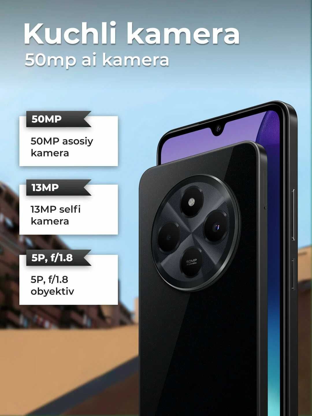 Smartfon Xiaomi Redmi 14C, 8/256 GB,