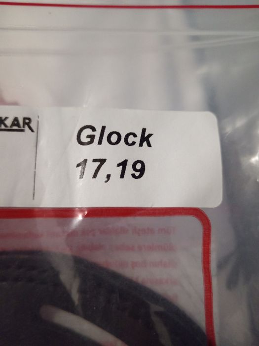 Toc pistol glock 17-19 din piele naturala