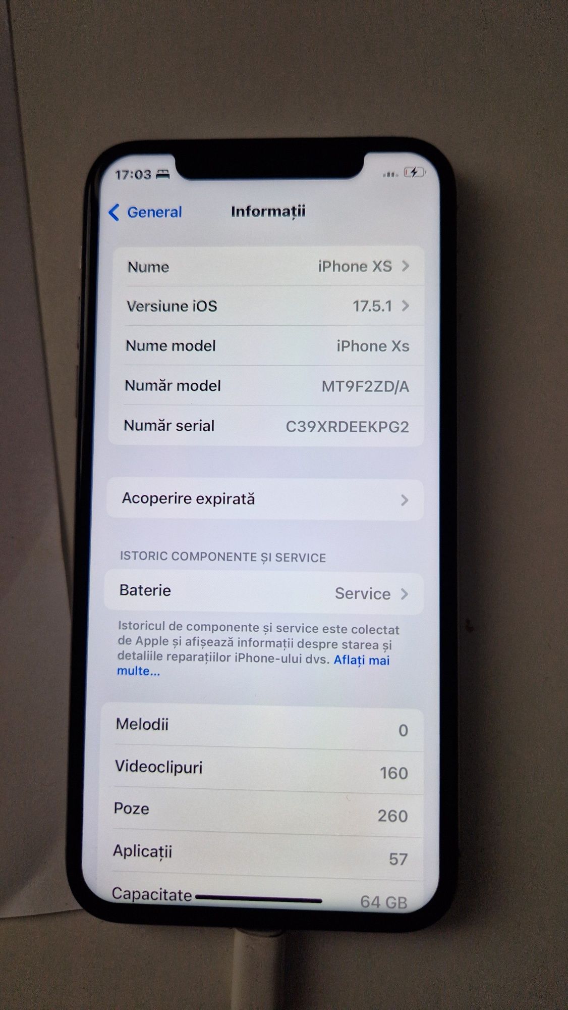 Vand Iphone XS stare foarte buna
