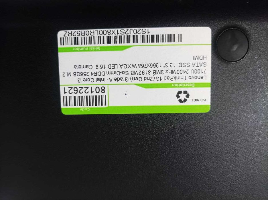 лаптоп Lenovo Thinkpad 13