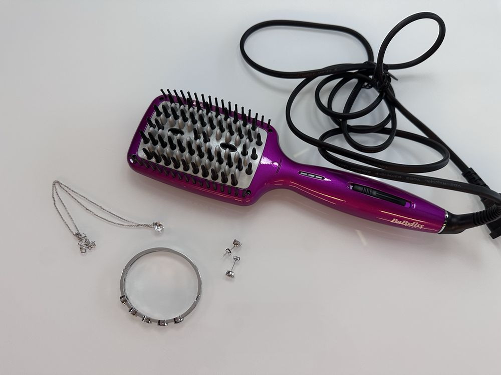 Четка за изправяне и придаване на обем на косата-BaByliss,Ionic,45 w