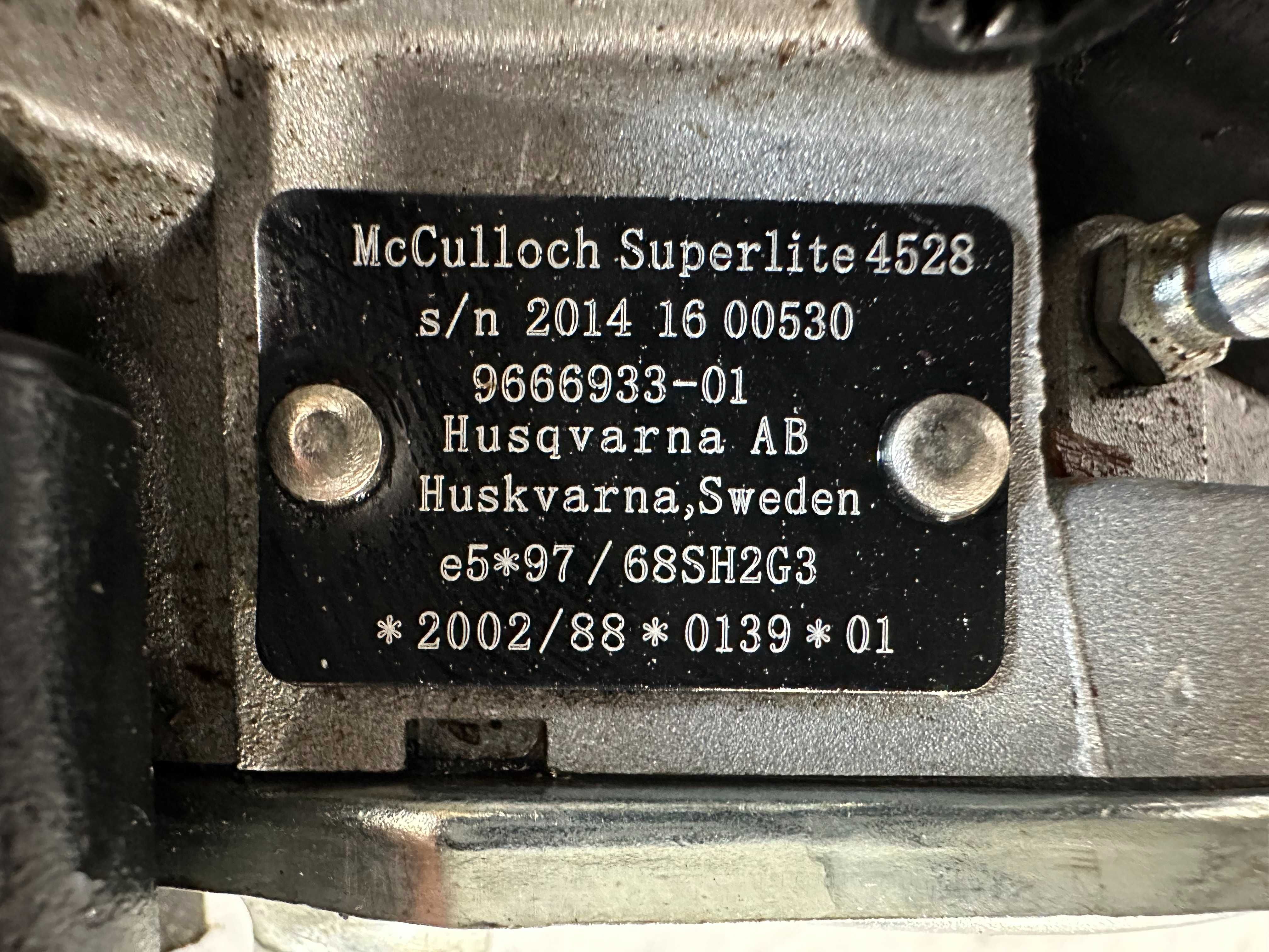 Храсторез бензинов - McCULLOCH Superlite