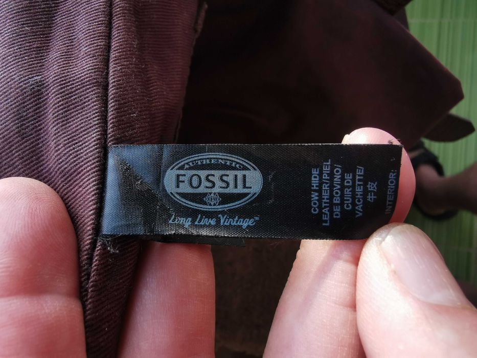 Geanta crossbody Fossil,pentru barbati, piele naturala