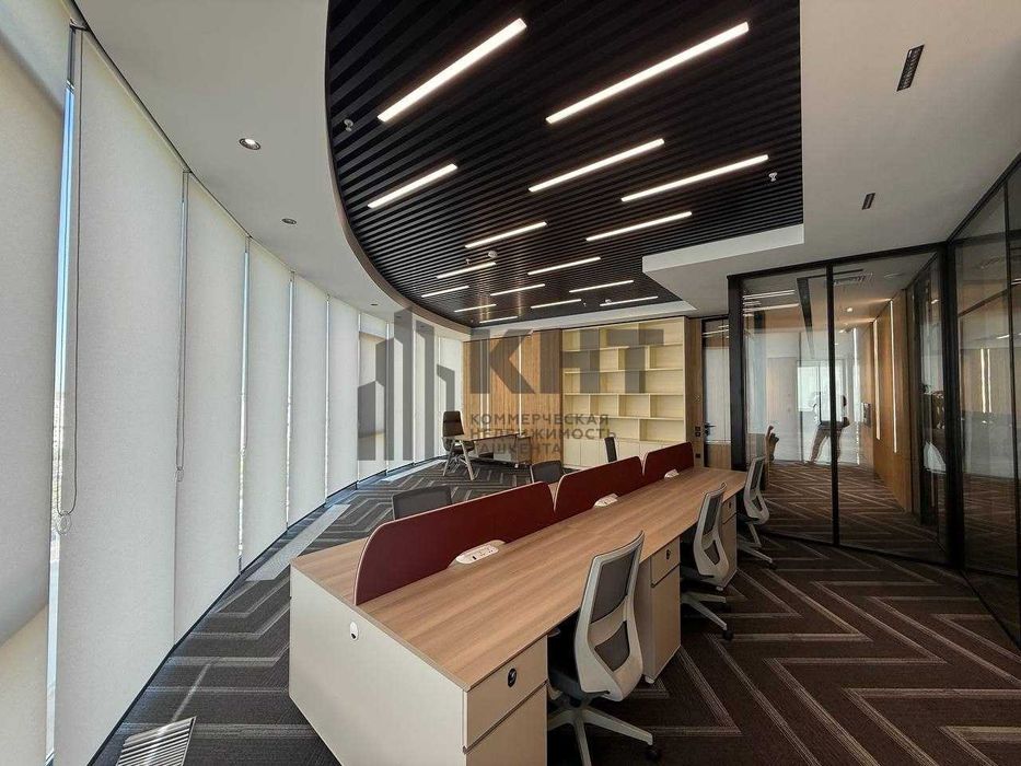 Аренда Офиса  в бизнес центре класса А 925м2  ор-р парк Ашхабад