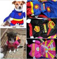 Весели дрешки за кучета- супергерои Superman/ Bathman /Super power