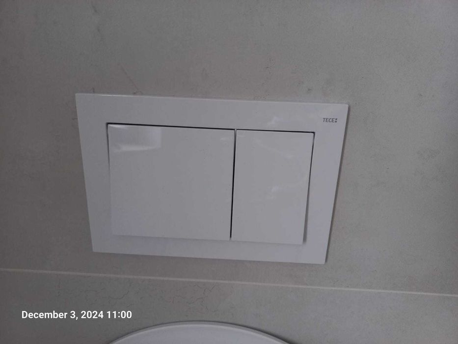 Vand Clapeta actionare toaleta Tece alb nou & sigilat.