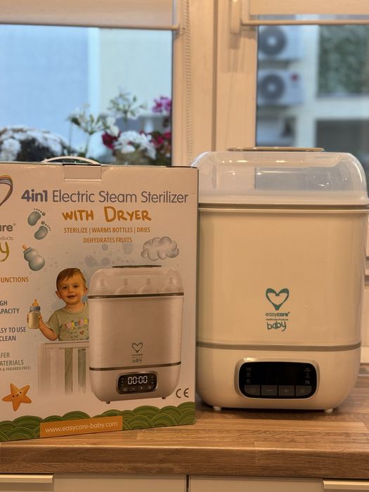 Sterilizator electric 4 in 1 cu abur si functie uscare