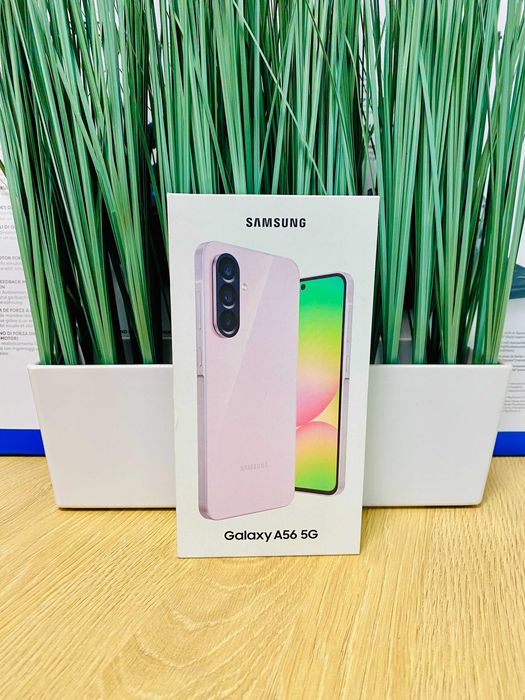 НОВ !!! Samsung Galaxy A56, 8GB RAM, 128GB, 5G, Pink, Технополис