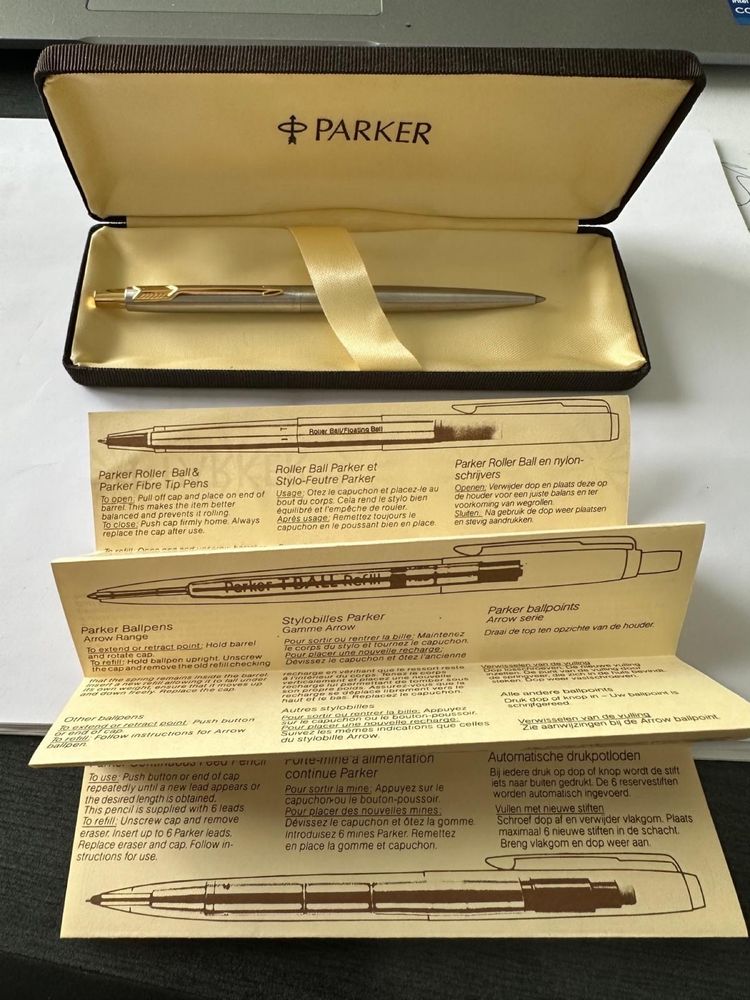Set Pelikan 20 Silvexa, pix Parker USA, pix Faber Castell, Dauer Feder