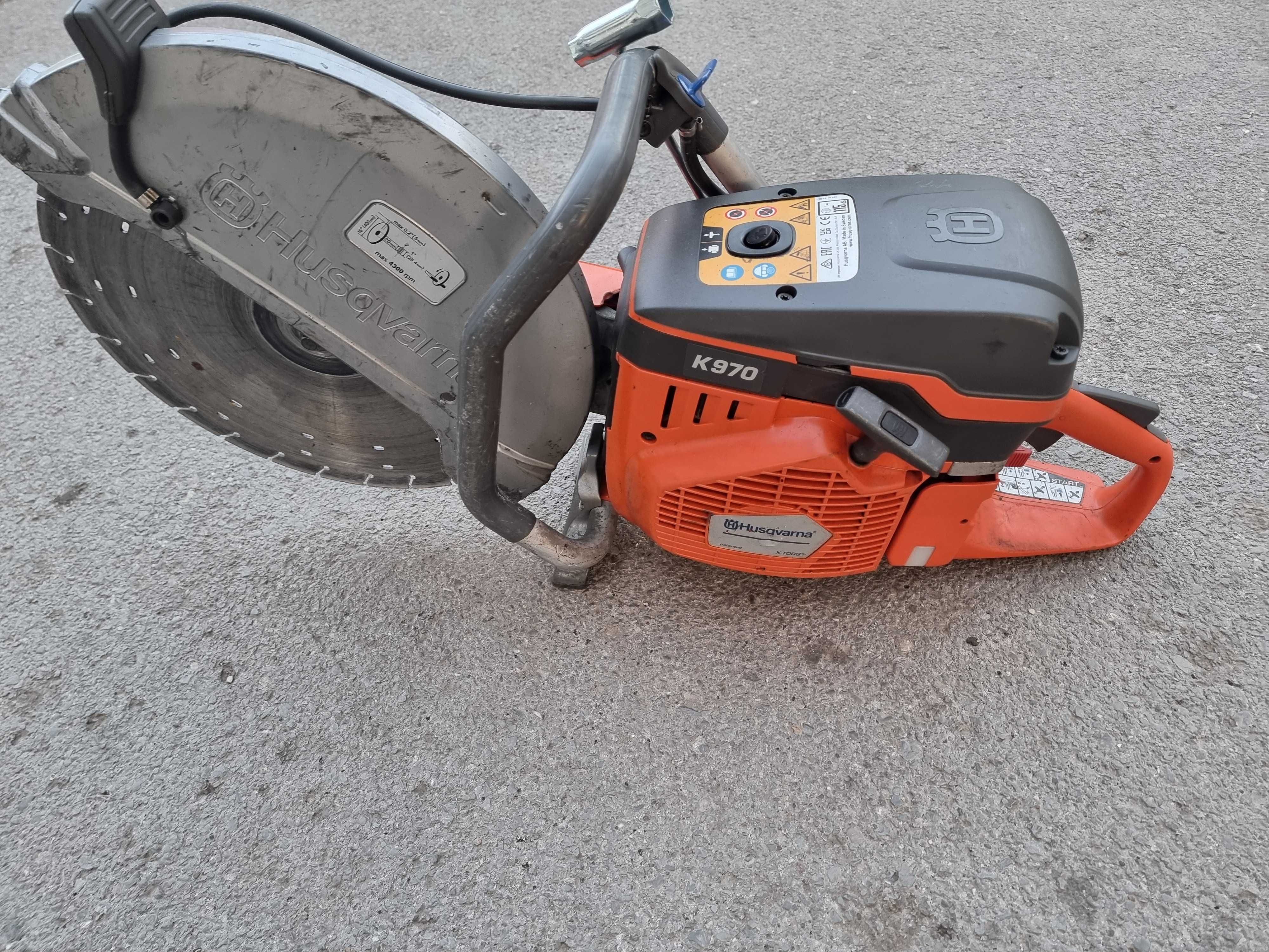 Husqvarna K 970 - Бензинов фугорез Ф 400 мм