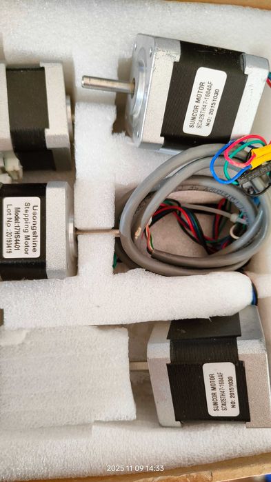 Шаговые моторы Nema17 и с планетарным редуктором