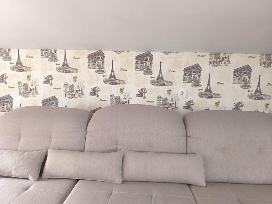 Ъглов диван с механизъм за сън