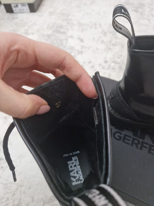 Vand bocanci Karl Lagerfeld