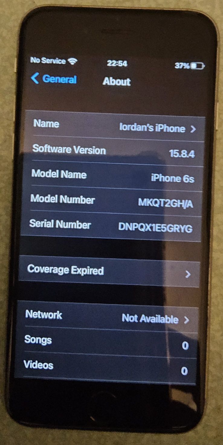 Iphone 6s 128 GB