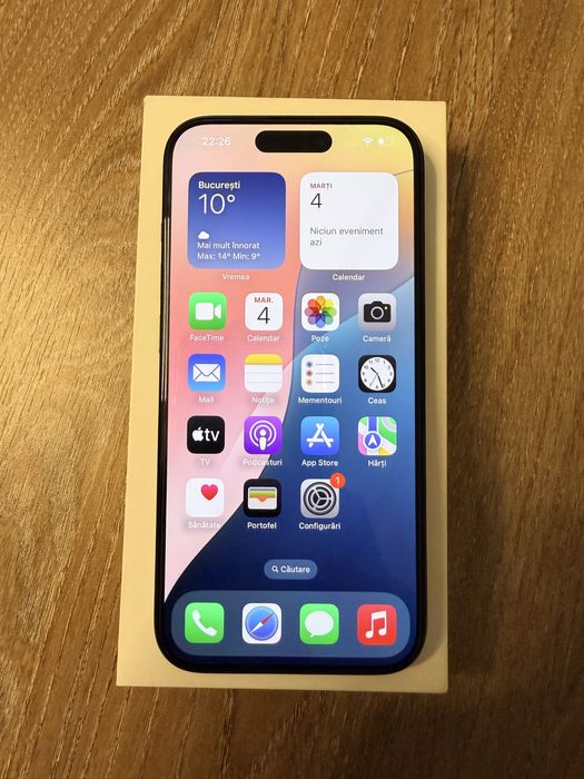 Iphone 15 Pro Black Titanium 128gb