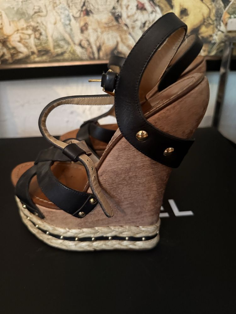 Сандали с платформа Burberry/Dolce&Gabbana Намалени 650 Оригинал