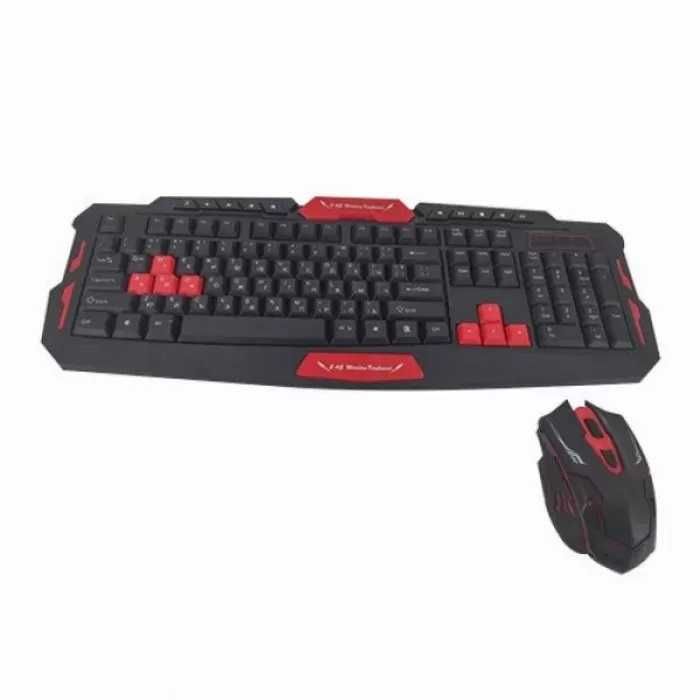 Геймърска безжична клавиатура и мишка HK8100 2.4G