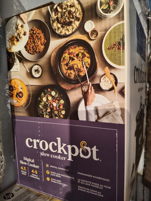 Slow cooker 4,7 litri