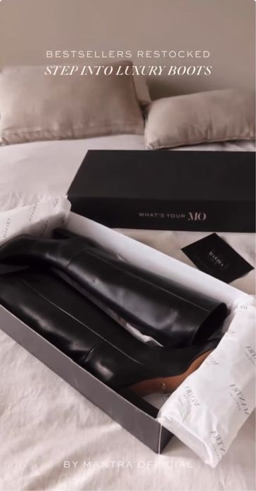 Чисто нови луксозни ботуши Serena от Mantra Official, 39/40