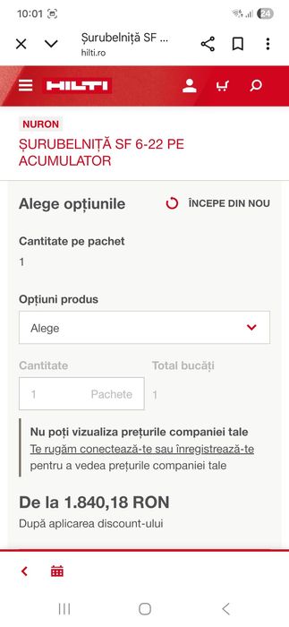 Hilti Sf 4-22 nuron 6-22