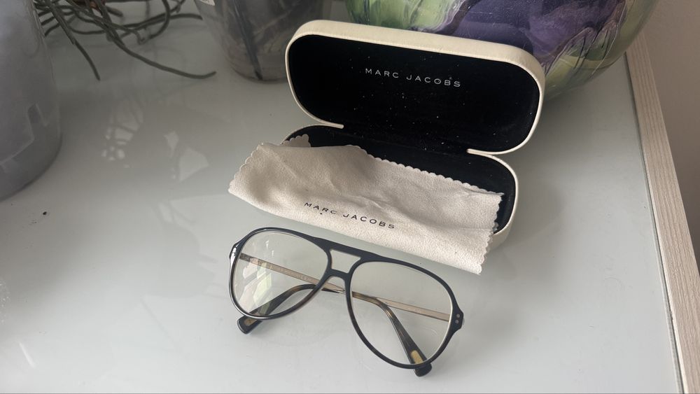 Rame ochelari vedere Marc Jacobs cu toc tip ray-ban aviator soare