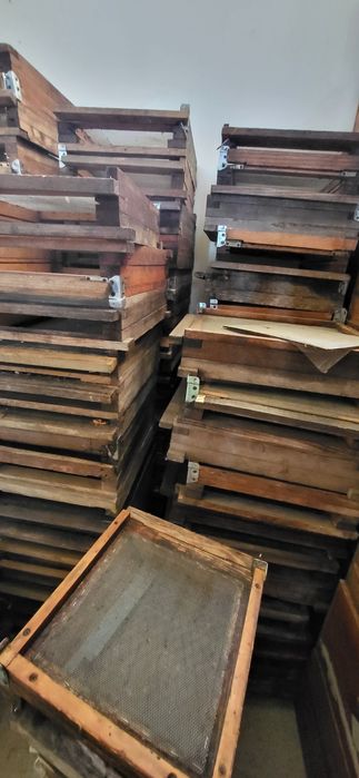 Vand stupi tratati cu parafina, rame, diferite dimensiuni