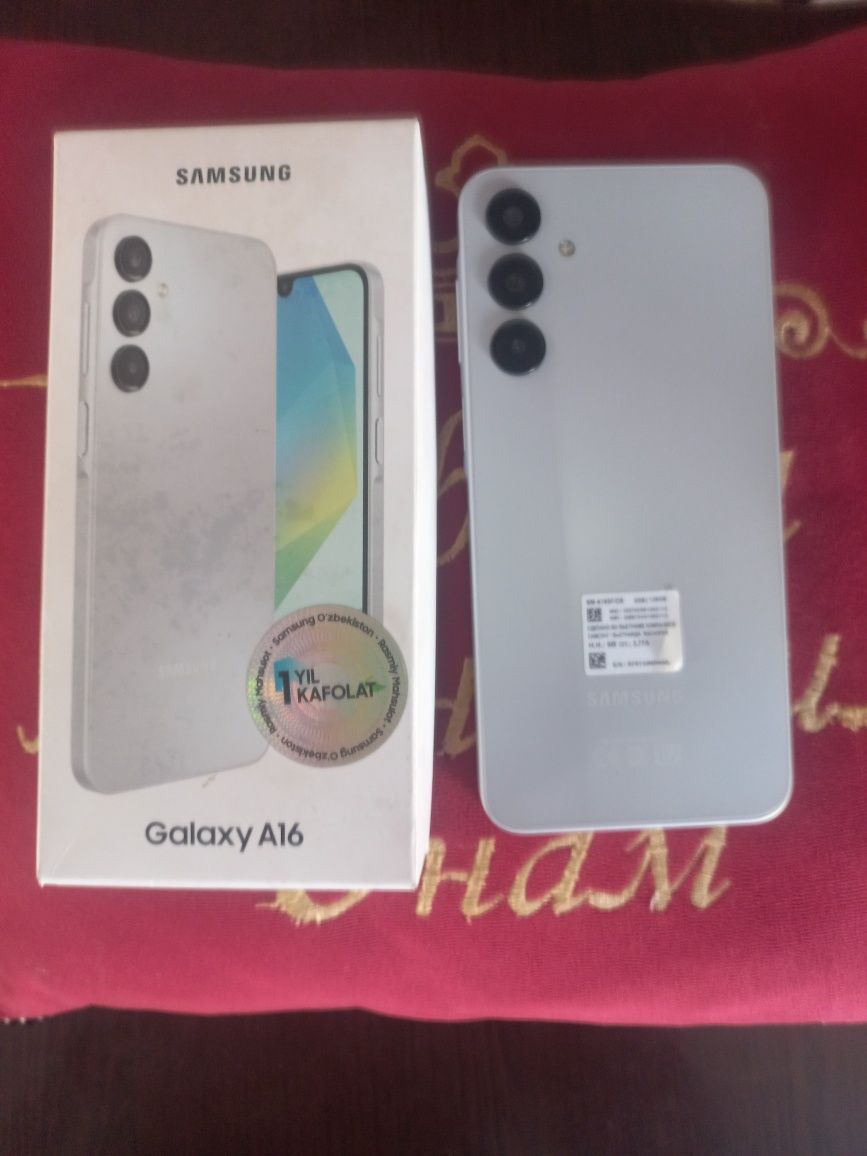 Samsung A16. 6/128 GB.  Yangi telefon