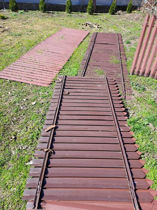 Gard metal 30m lungime 1m inaltime