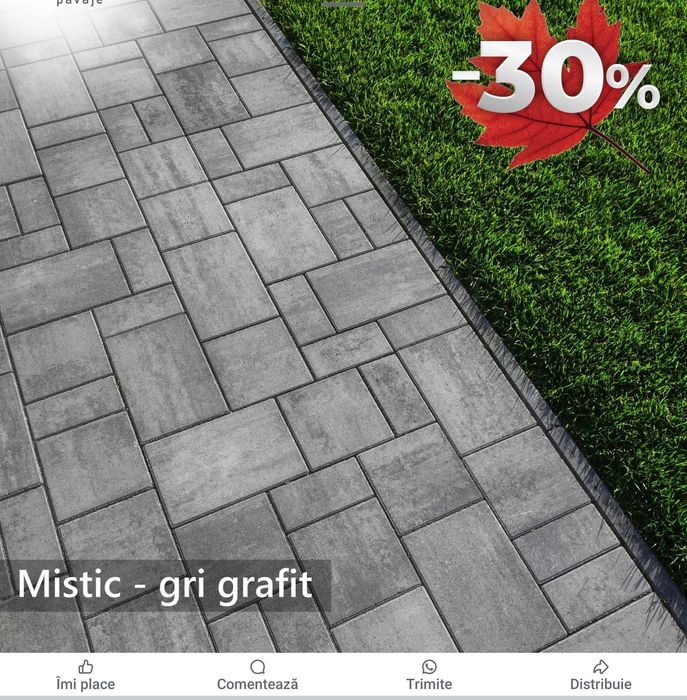 Pavaje premium /amenajare curte pavele - Otopeni