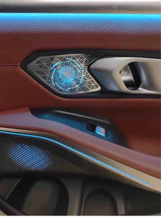 комплекты накладок bowers s wilkins с подсветкдой для bmw i3/3