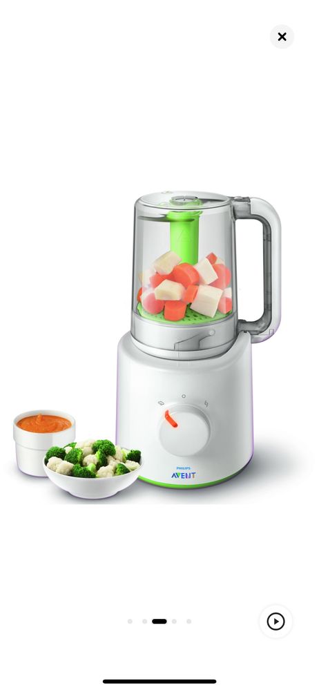 Aparat de gatit cu abur cu blender 2 in 1