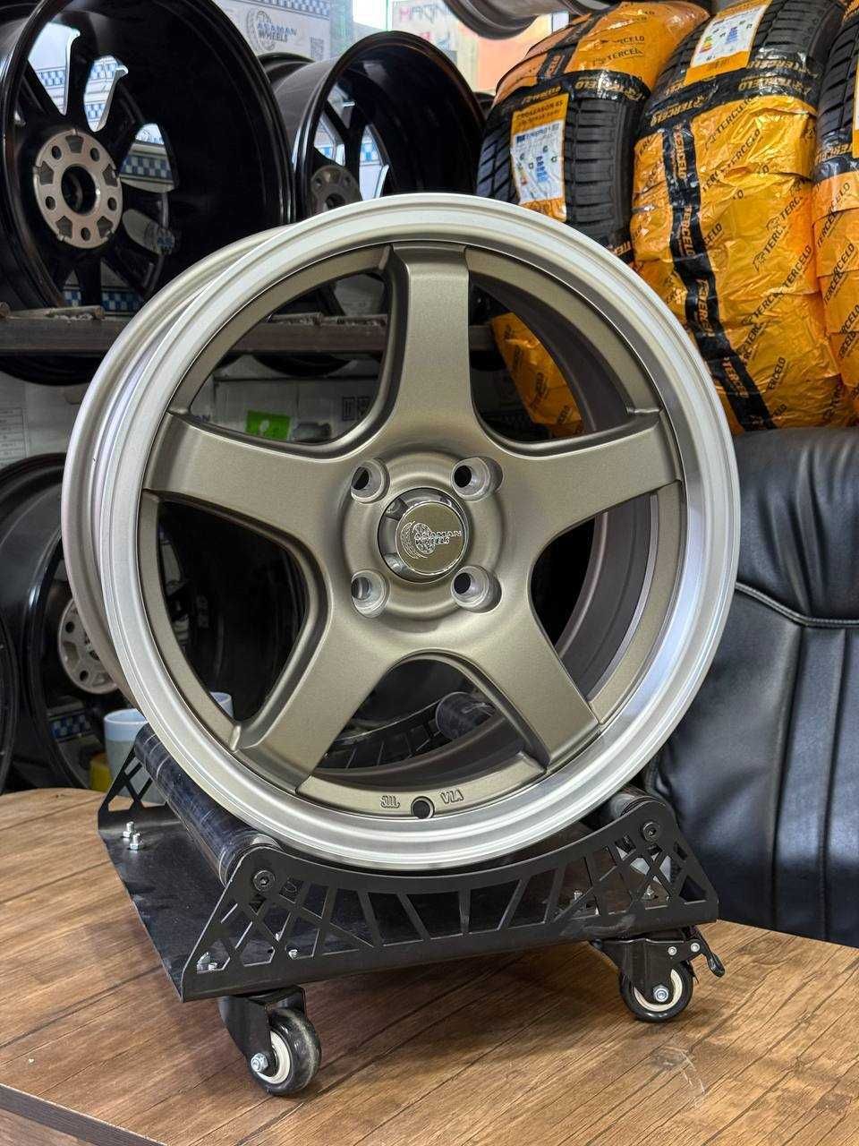 Asaman Rays TE37 5 Spokes Yengil Sport Saka Diskalar 15R 7J 4/100