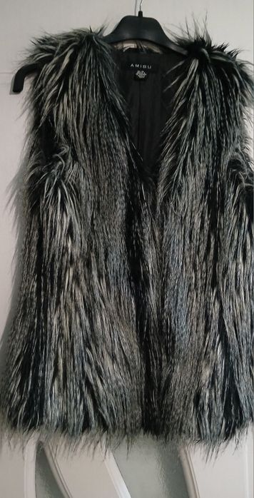 Vestă Amisu imitație blană XS