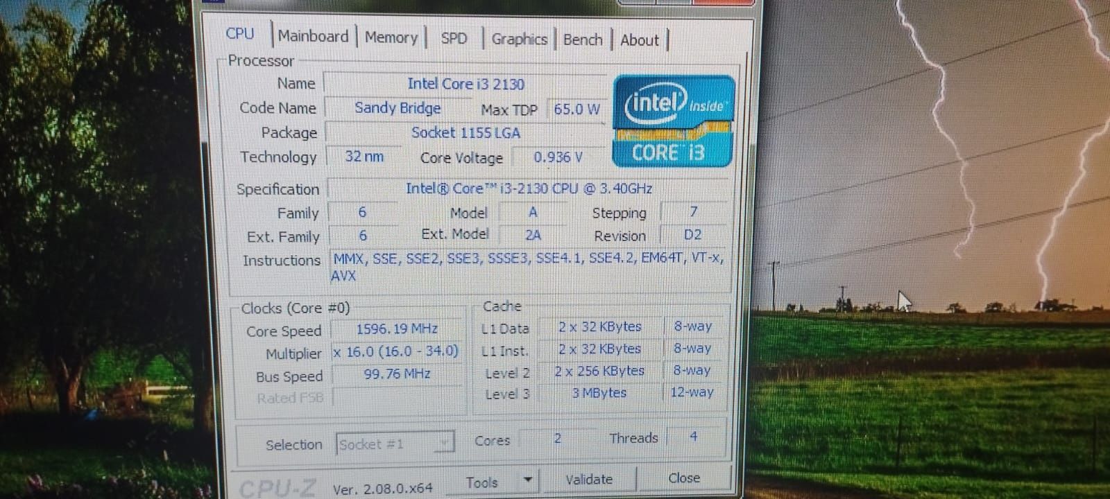 Продается intel core i3 2130