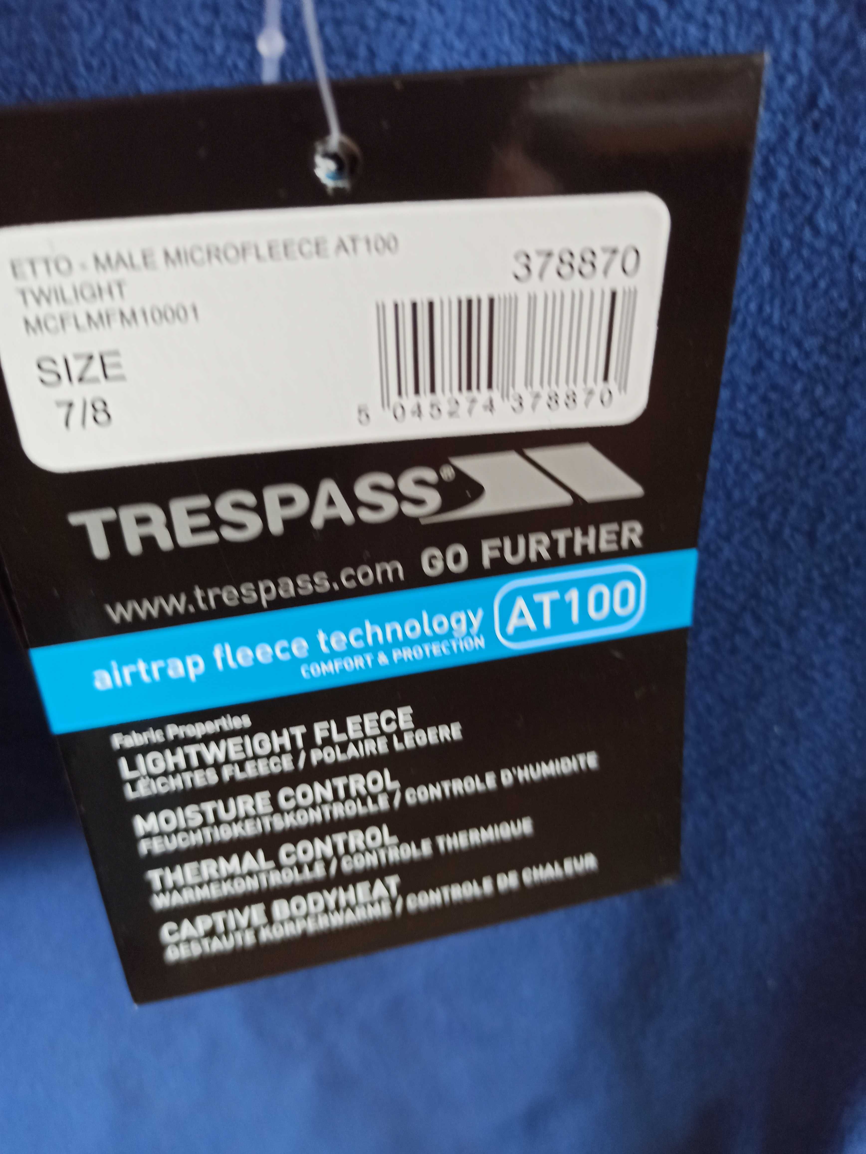 Tresspass нов поларен суичър 7/8г