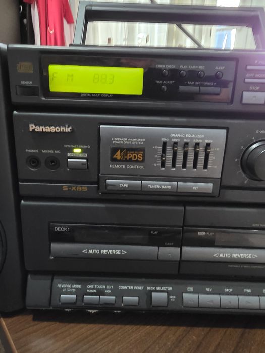 Boombox Radio Cd Casetofon Panasonic Rx-Dt680