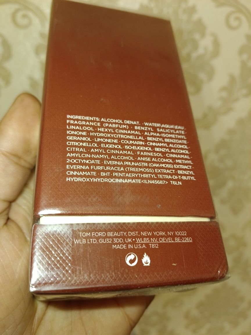 Срочно продам новый духи TOM FORD lost cherry и tobacco vanille