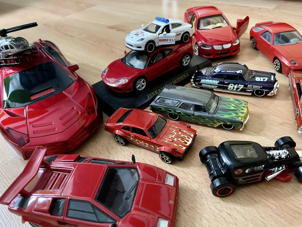 Machete 15:Bburago & Hot wheels & alte marci